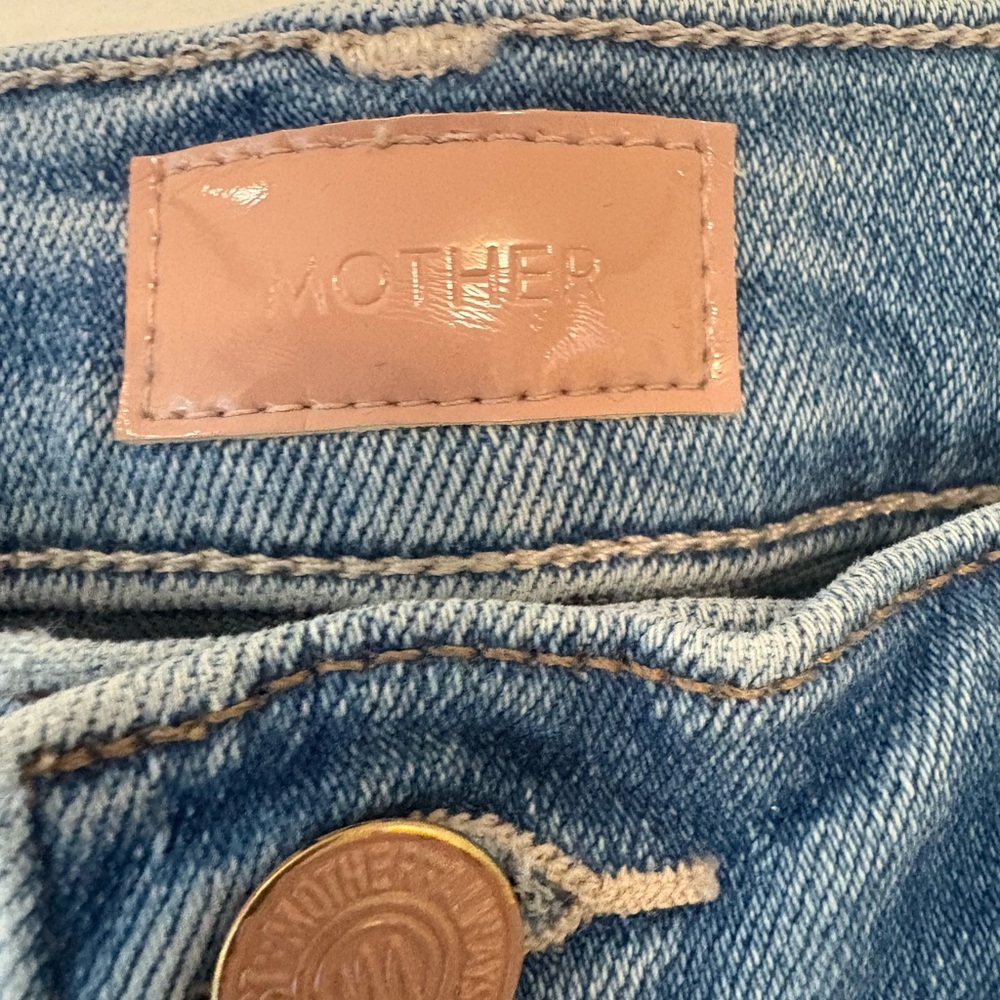Mother— The Pixie Dazzler Ankle Fray Jeans in Boogie Down - Picture 8 of 8